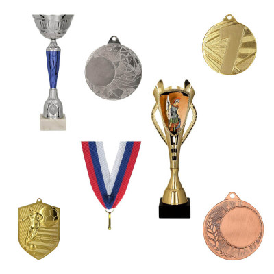 Medalje, pokali in plakete
