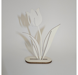 Tulipan na podstavku